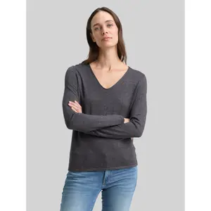 Women's V-neck sweater Tom Tailor Basic image-1