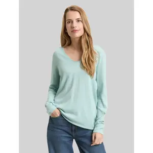 Women's V-neck sweater Tom Tailor Basic image-1