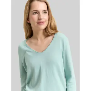 Women's V-neck sweater Tom Tailor Basic image-4