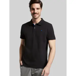 Classic Cut Polo with Contrasting Collar Tom Tailor image-4