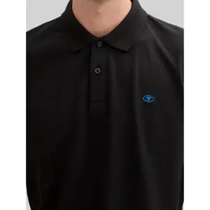 Classic Cut Polo with Contrasting Collar Tom Tailor image-5
