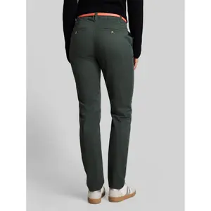 Women's Slim Belted Chino Trousers Tom Tailor image-2