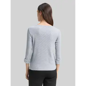 Women's long sleeve T-shirt Tom Tailor Henley image-2