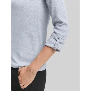 Women's long sleeve T-shirt Tom Tailor Henley image-4