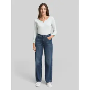 Women's long-sleeved striped T-shirt Tom Tailor Henley image-3