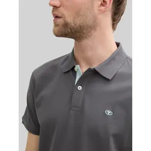 Cotton pique polo Tom Tailor image-4