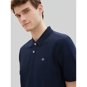 Cotton pique polo Tom Tailor image-4