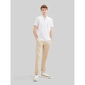 Cotton pique polo Tom Tailor image-3