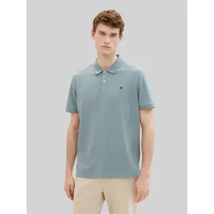 Cotton pique polo Tom Tailor image-1