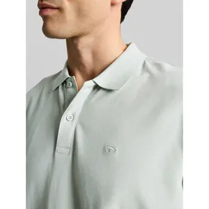 Classic Cut Polo with Contrasting Collar Tom Tailor image-4