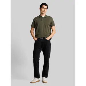 Classic Cut Polo with Contrasting Collar Tom Tailor image-3