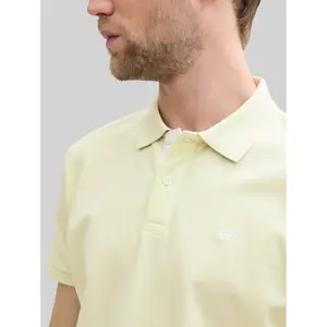 Classic Cut Polo with Contrasting Collar Tom Tailor image-4