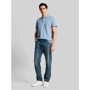Classic Cut Polo with Contrasting Collar Tom Tailor image-3