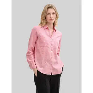 Women’s Shirt with Chest Pockets Tom Tailor image-1