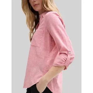 Women’s Shirt with Chest Pockets Tom Tailor image-4
