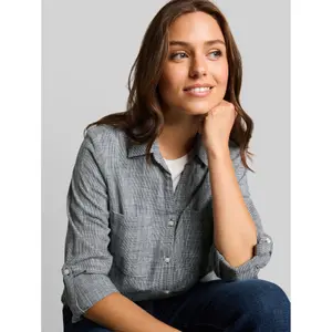 Flame-structured Blouse Women Tom Tailor image-4