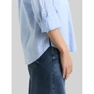 Women’s Shirt with Chest Pockets Tom Tailor image-4