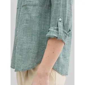 Women’s Shirt with Chest Pockets Tom Tailor image-4