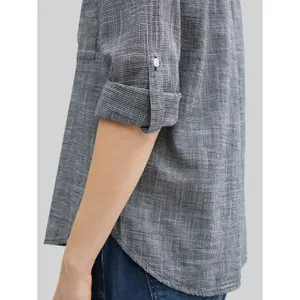 Women’s Shirt with Chest Pockets Tom Tailor image-4