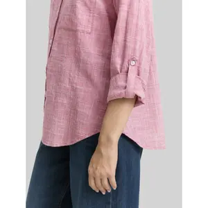 Women’s Shirt with Chest Pockets Tom Tailor image-4