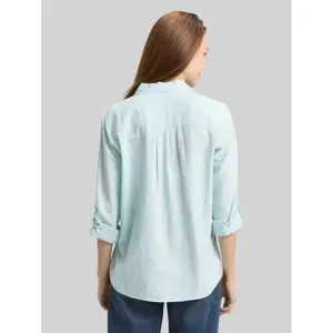 Women’s Shirt with Chest Pockets Tom Tailor image-2