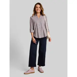 Long Sleeve Shirt with Chest Pockets Women Tom Tailor image-3