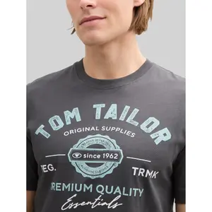 T-shirt with logo Tom Tailor image-4