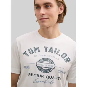 T-shirt with logo Tom Tailor image-4