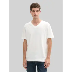 Basic V-neck T-shirt Tom Tailor (x2) image-1
