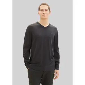 Basic V-neck Pullover Tom Tailor image-1