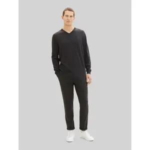 Basic V-neck Pullover Tom Tailor image-3