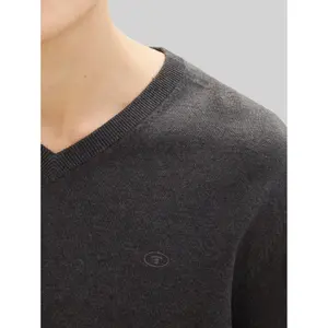 Basic V-neck Pullover Tom Tailor image-4