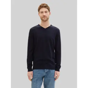 Basic V-neck Pullover Tom Tailor image-1