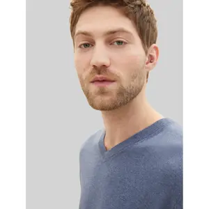 Basic V-neck Pullover Tom Tailor image-4