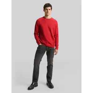 Cotton Knit Round Neck Pull Tom Tailor image-3