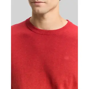 Cotton Knit Round Neck Pull Tom Tailor image-4