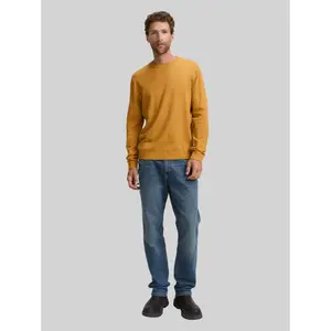 Cotton Knit Round Neck Pull Tom Tailor image-3