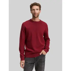 Cotton Knit Round Neck Pull Tom Tailor image-1