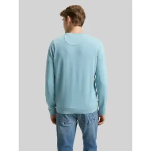 Cotton Knit Round Neck Pull Tom Tailor image-2