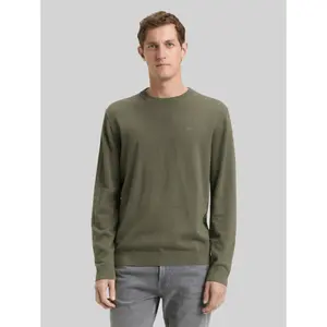 Cotton Knit Round Neck Pull Tom Tailor image-1