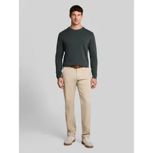 Cotton Knit Round Neck Pull Tom Tailor image-3