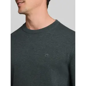 Cotton Knit Round Neck Pull Tom Tailor image-4