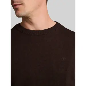 Cotton Knit Round Neck Pull Tom Tailor image-4