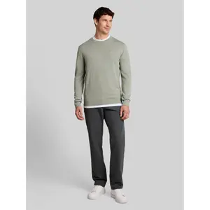 Cotton Knit Round Neck Pull Tom Tailor image-3