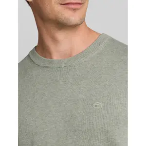 Cotton Knit Round Neck Pull Tom Tailor image-4