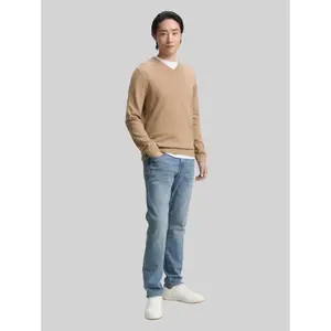 Basic V-neck Pullover Tom Tailor image-3