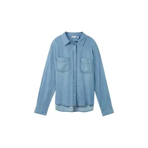 Denim Style Blouse for Women Tom Tailor image-0