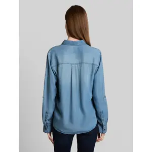 Denim Style Blouse for Women Tom Tailor image-2