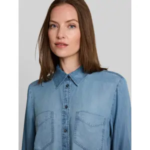 Denim Style Blouse for Women Tom Tailor image-4