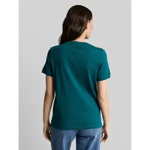 Women's embroidered logo T-shirt Tom Tailor image-2
